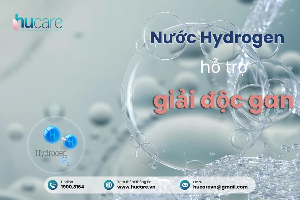 Hydrogen Rất Quan Trọng Trong Giải độc Gan