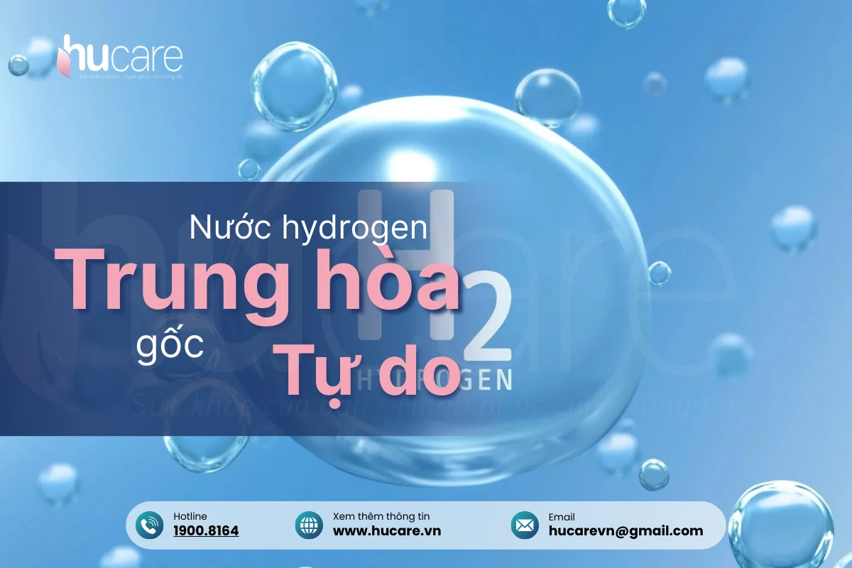 Nước Hydrogen Có Khả Năng Trung Hòa Gốc Tự Do