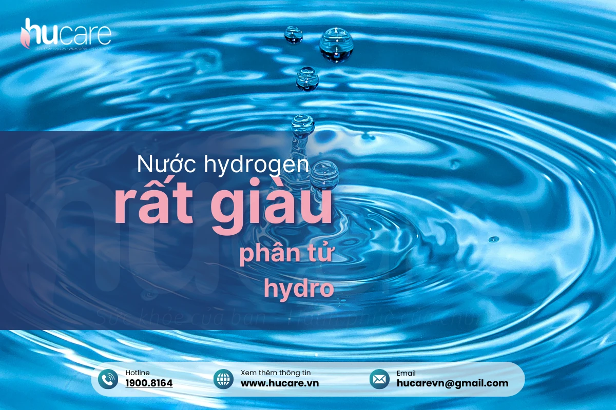 Nước Hydrogen Giàu Phân Tử Hydro Siêu Nhỏ