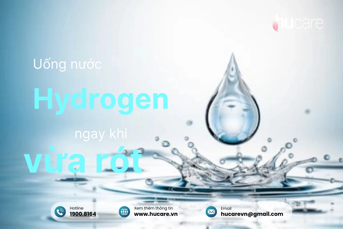 Uống Nước Hydrogen Tươi đem Lại Sức Khỏe Tốt