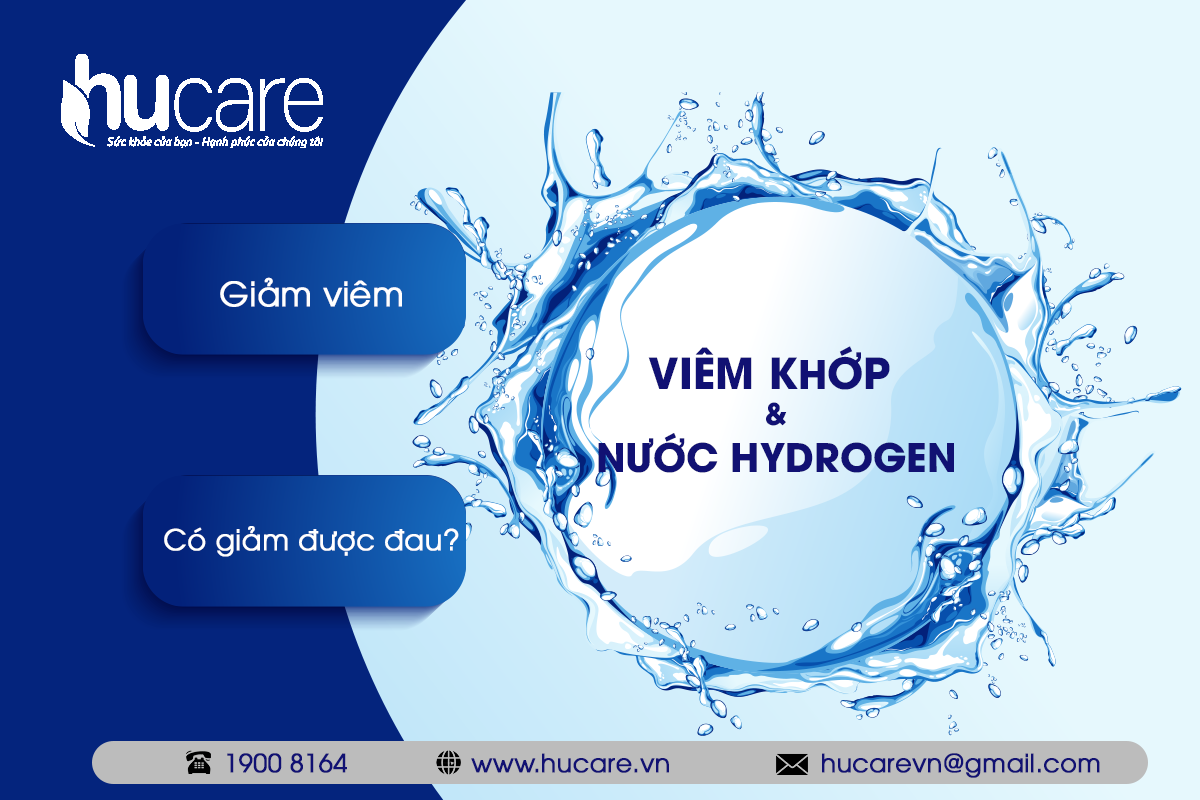 Tác động của nước hydrogen với bệnh viêm khớp