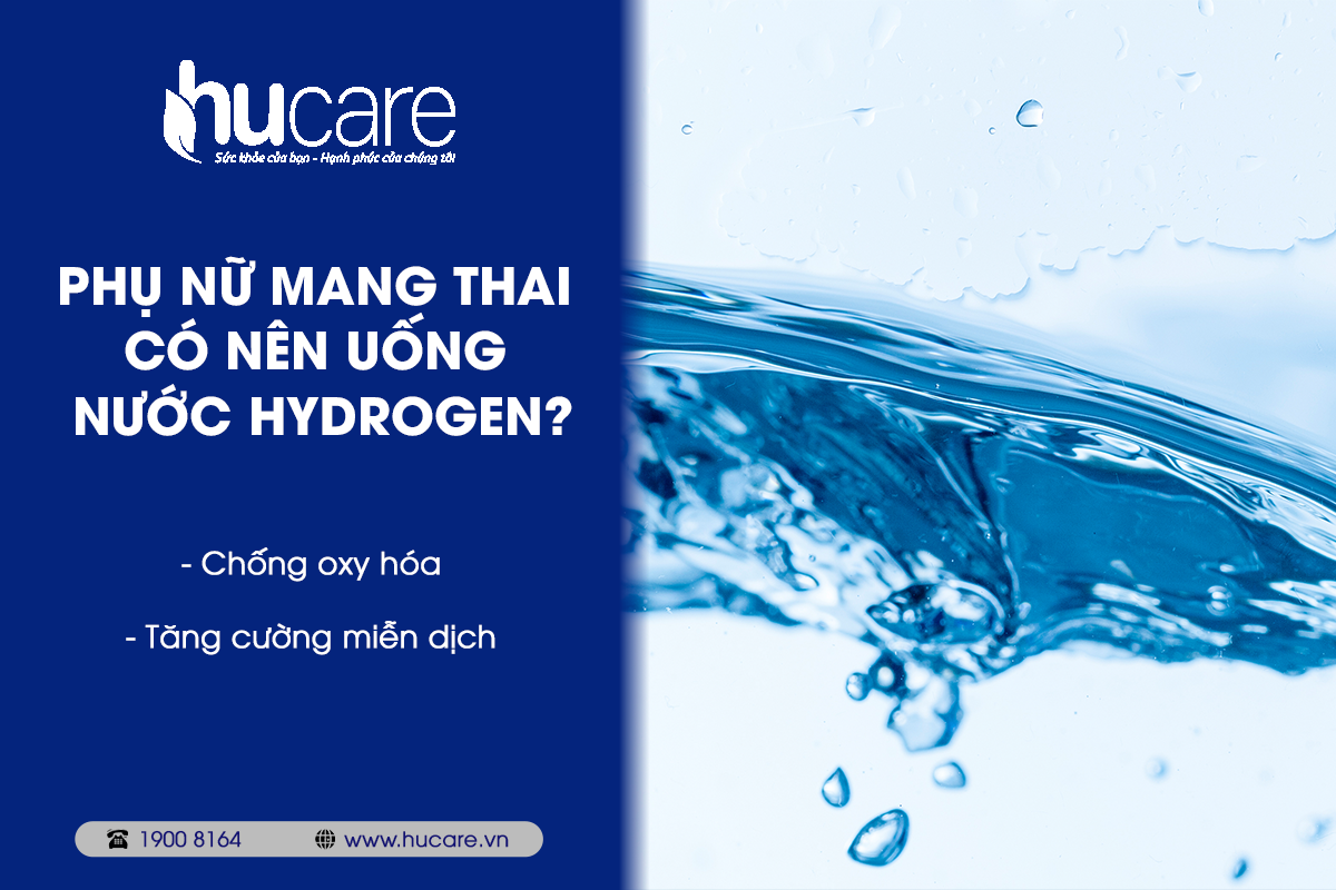Nước hydrogen và vai trò với phụ nữ mang thai