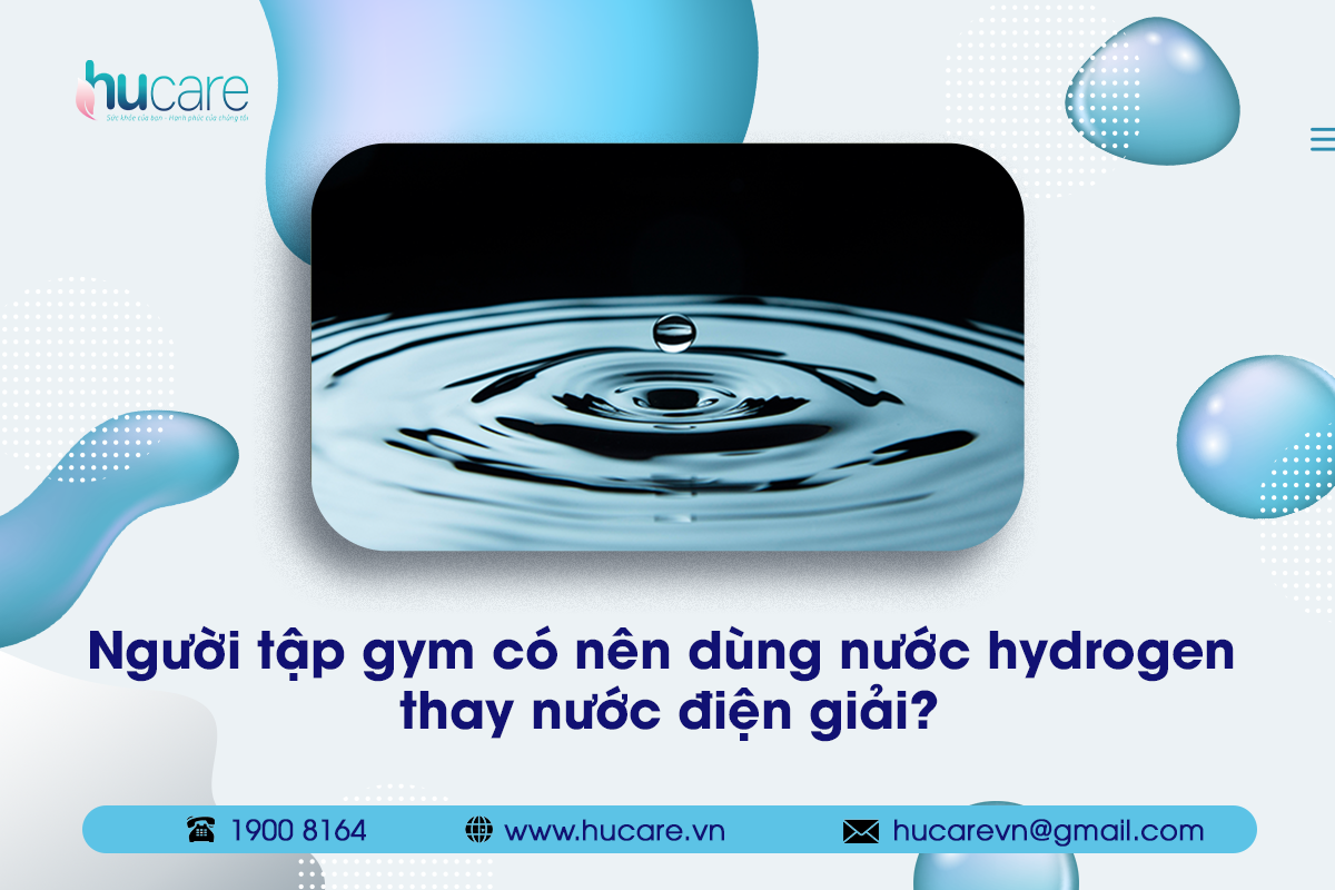 Nước hydrogen có thay thế được nước điện giải?