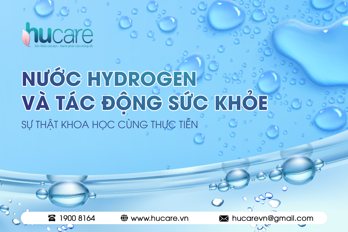 Nghiên cứu khoa học về nước hydrogen với sức khỏe người