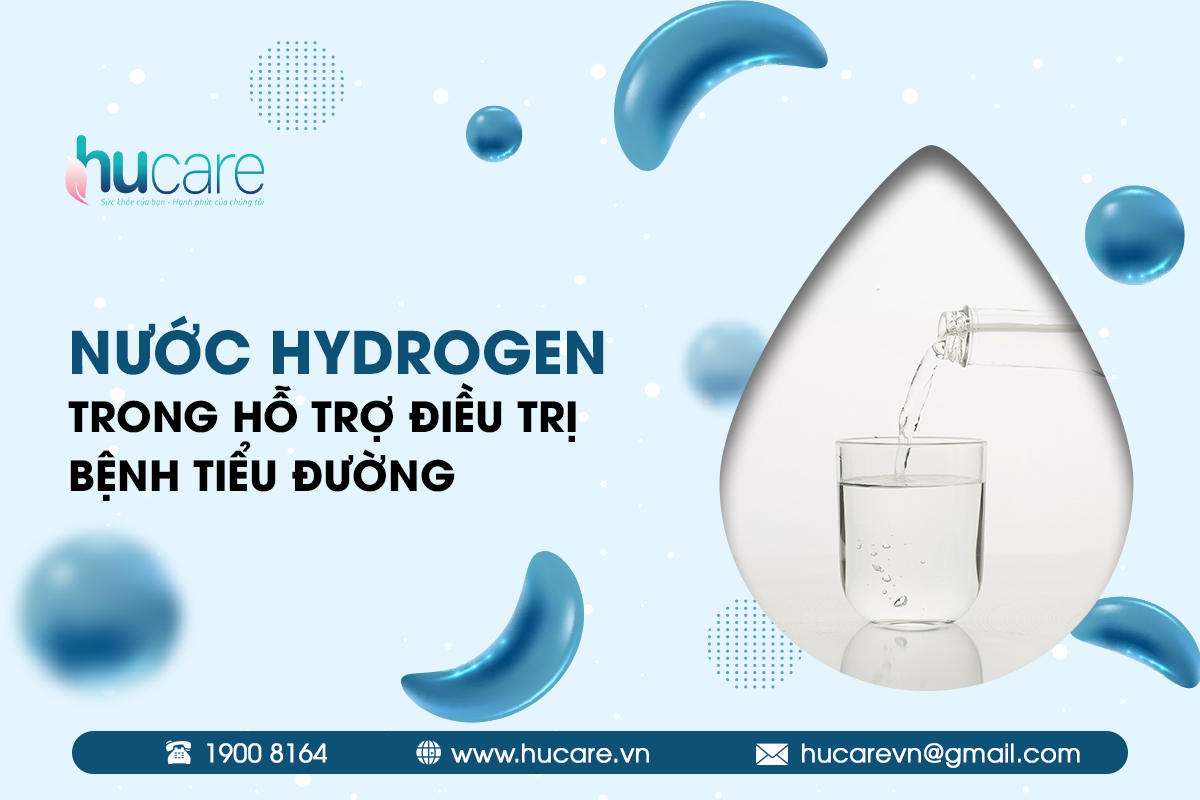 Nước hydrogen hỗ trợ điều trị tiểu đường