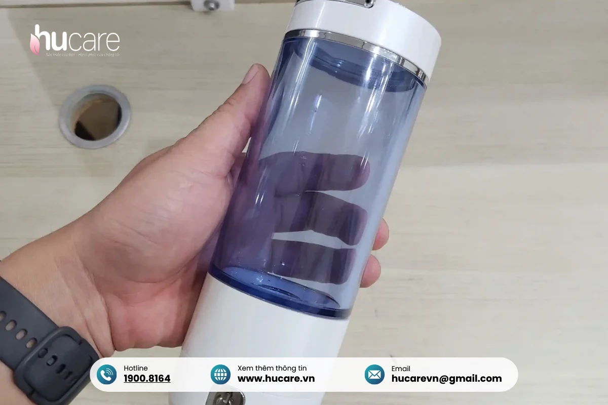 Bình Tạo Nước Hydrogen Nhỏ Gọn Tiện Lợi