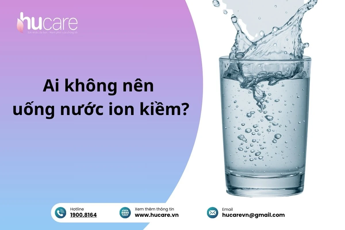 Ai Không Nên Uống Nước Ion Kiềm