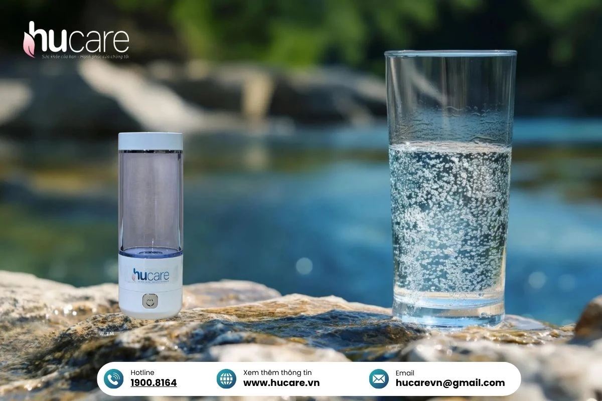 Bình Tạo Nước Hydrogen Cầm Tay Siêu Tiện Lợi
