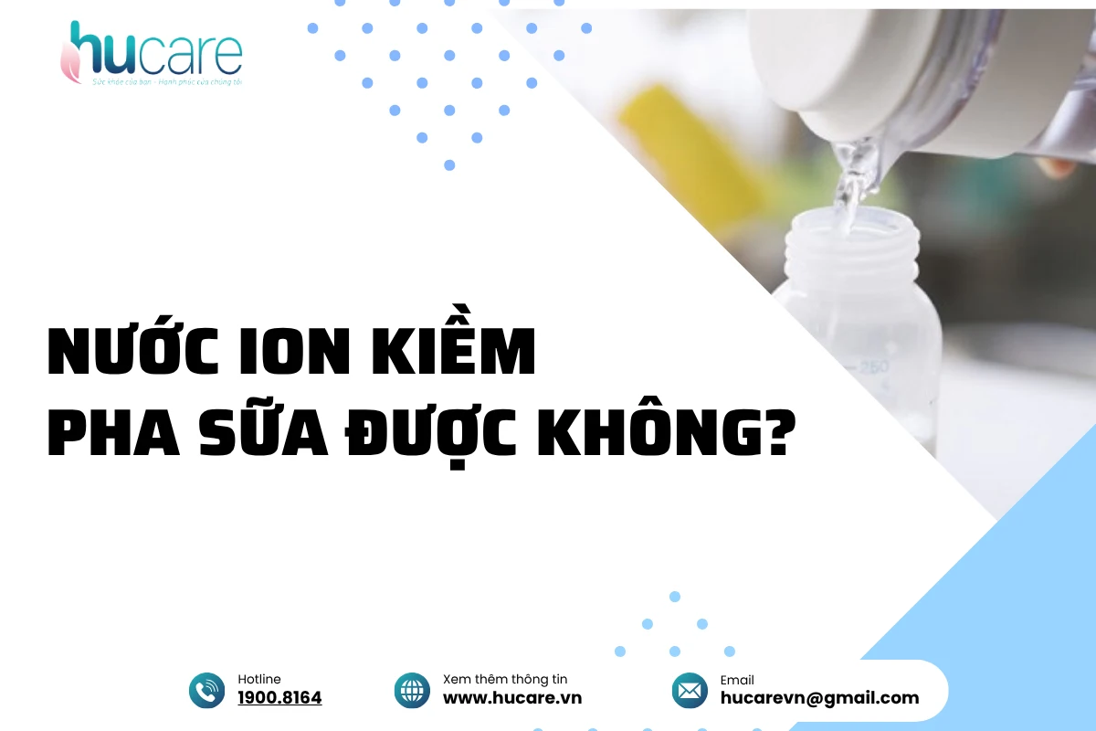 Khám Phá Nước Ion Kiềm Có Pha Sữa được Không