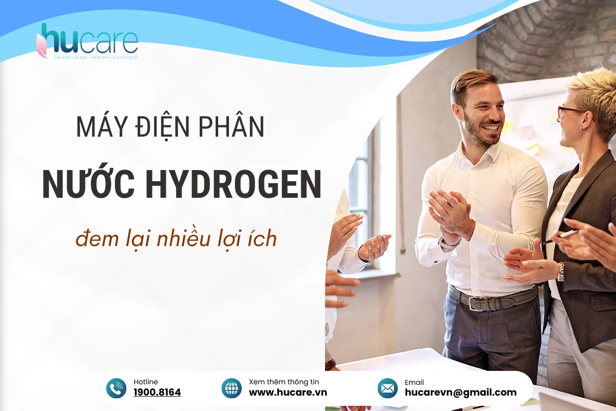 Máy Tạo Nước Hydrogen Cầm Tay Và Lợi ích đi Kèm
