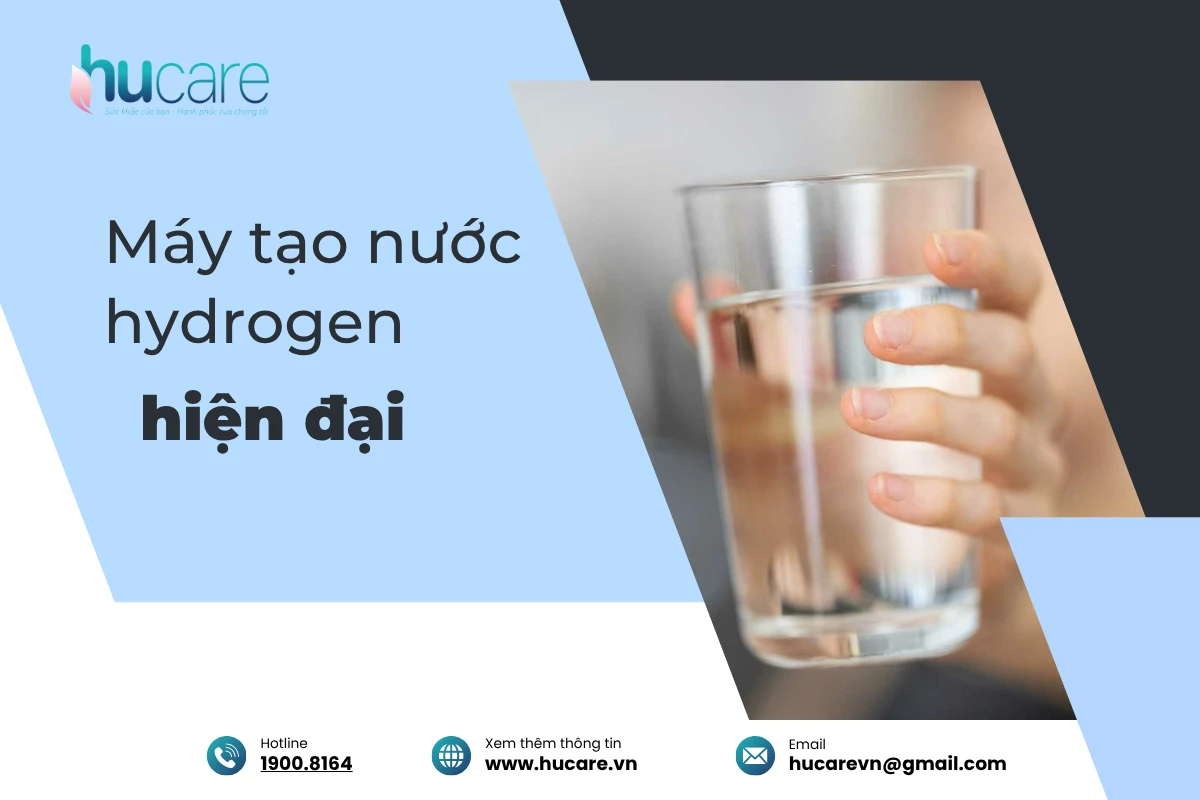 Máy Tạo Nước Hydrogen Có Hệ Thống Lọc Tiên Tiến