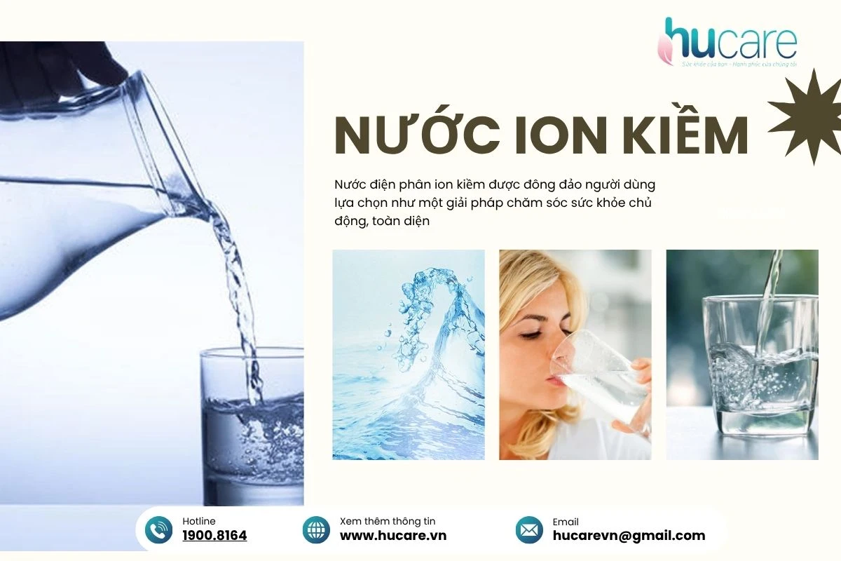 Nước điện Phân Ion Kiềm Là Giải Pháp Chăm Sóc Sức Khoẻ