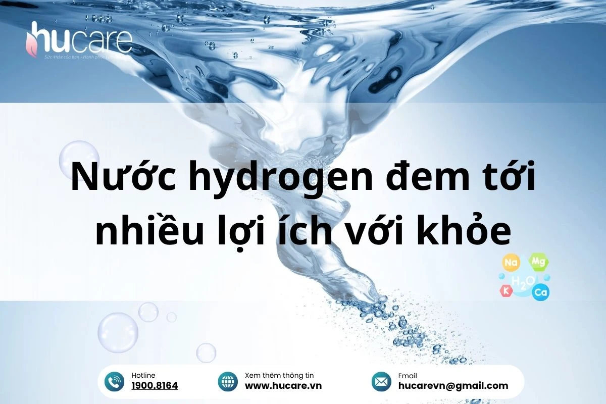 Nước Hydrogen Hỗ Trợ Sức Khỏe Về Nhiều Khía Cạnh