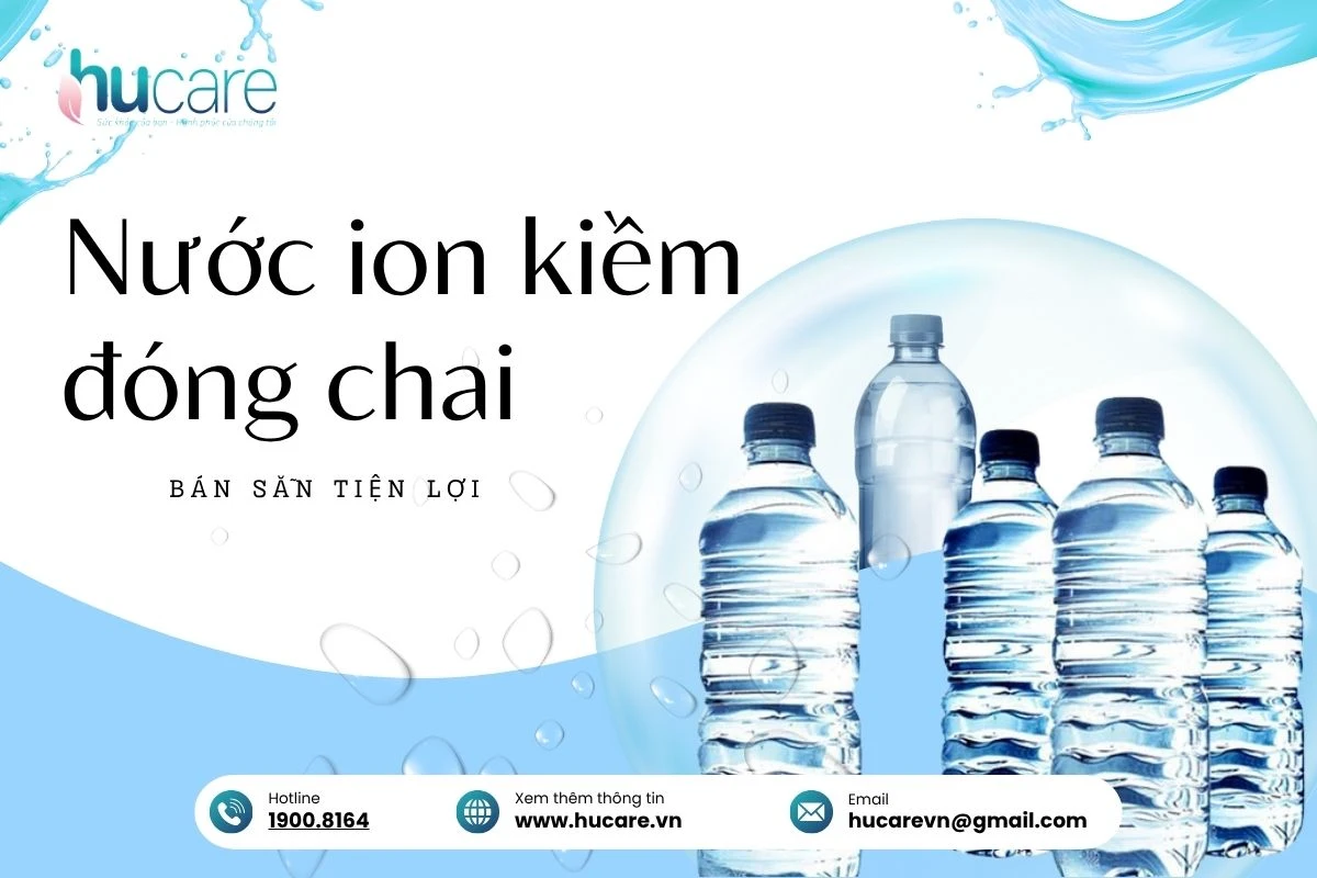 Nước Ion Kiềm đóng Chai Dạng Bán Sẵn