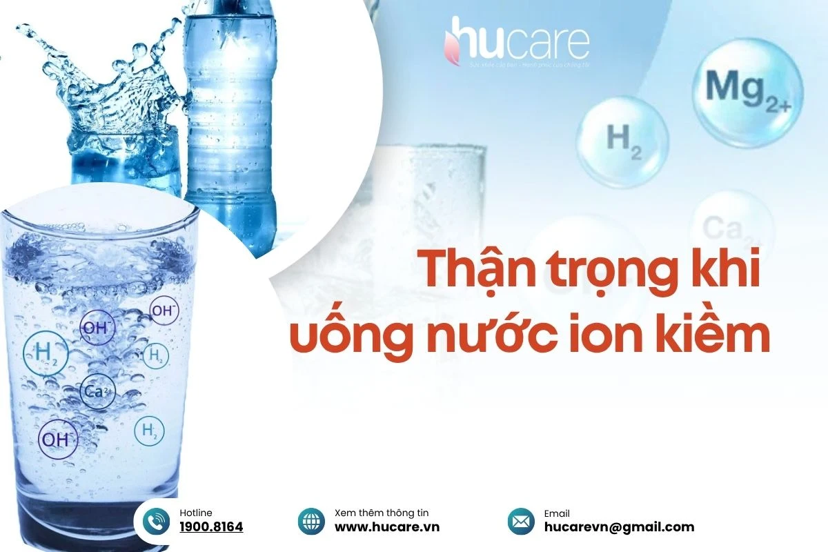 Thận Trọng Khi Uống Nước Ion Kiềm Và Lời Khuyên Hữu ích